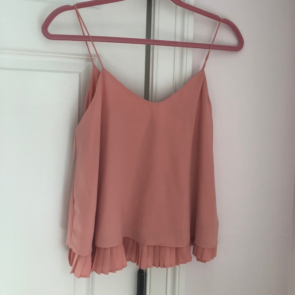peach fancy top